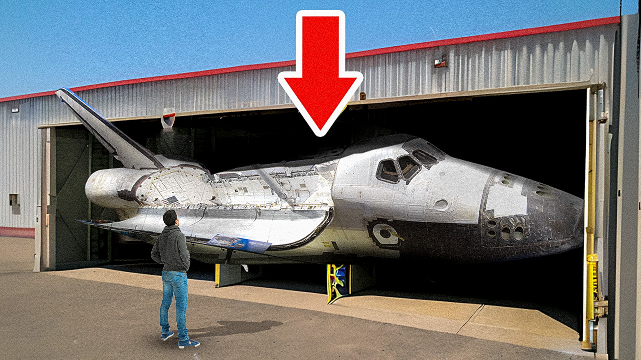 He found a NASA rocket in a storage unit
