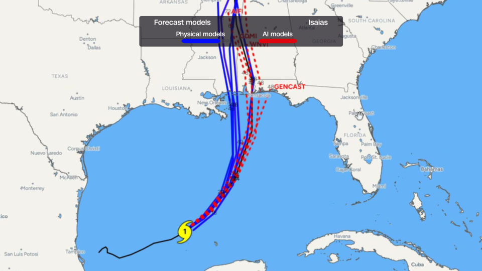 Why the National Hurricane Center bet big on AI to forecast Isaias