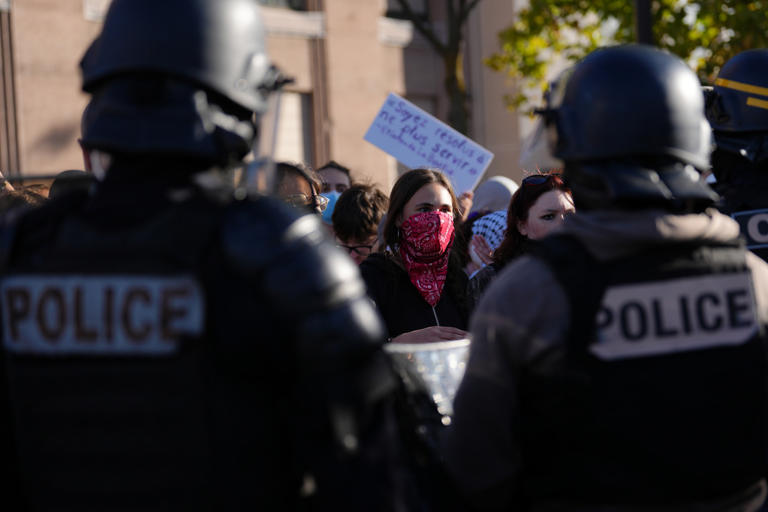 Police fire tear gas at barricaded Paris high school as student ...