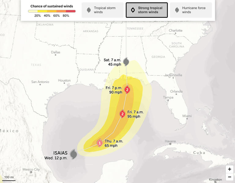 US-Extreme-Weather-Gulf-Isaias