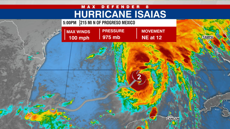 Dangerous Hurricane Isaias to make landfall along northern Gulf Coast ...
