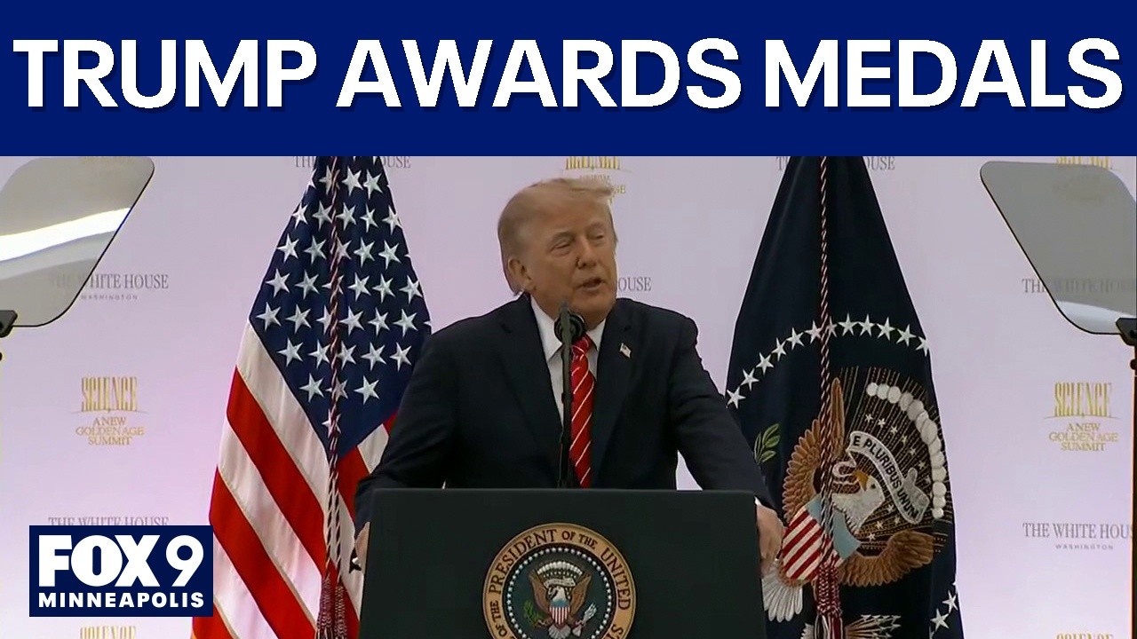 Trump awards science, technology medals