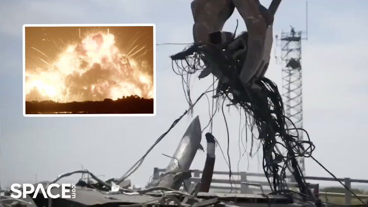 Blue Origin rocket explosion wreckage cleared in just 9 days