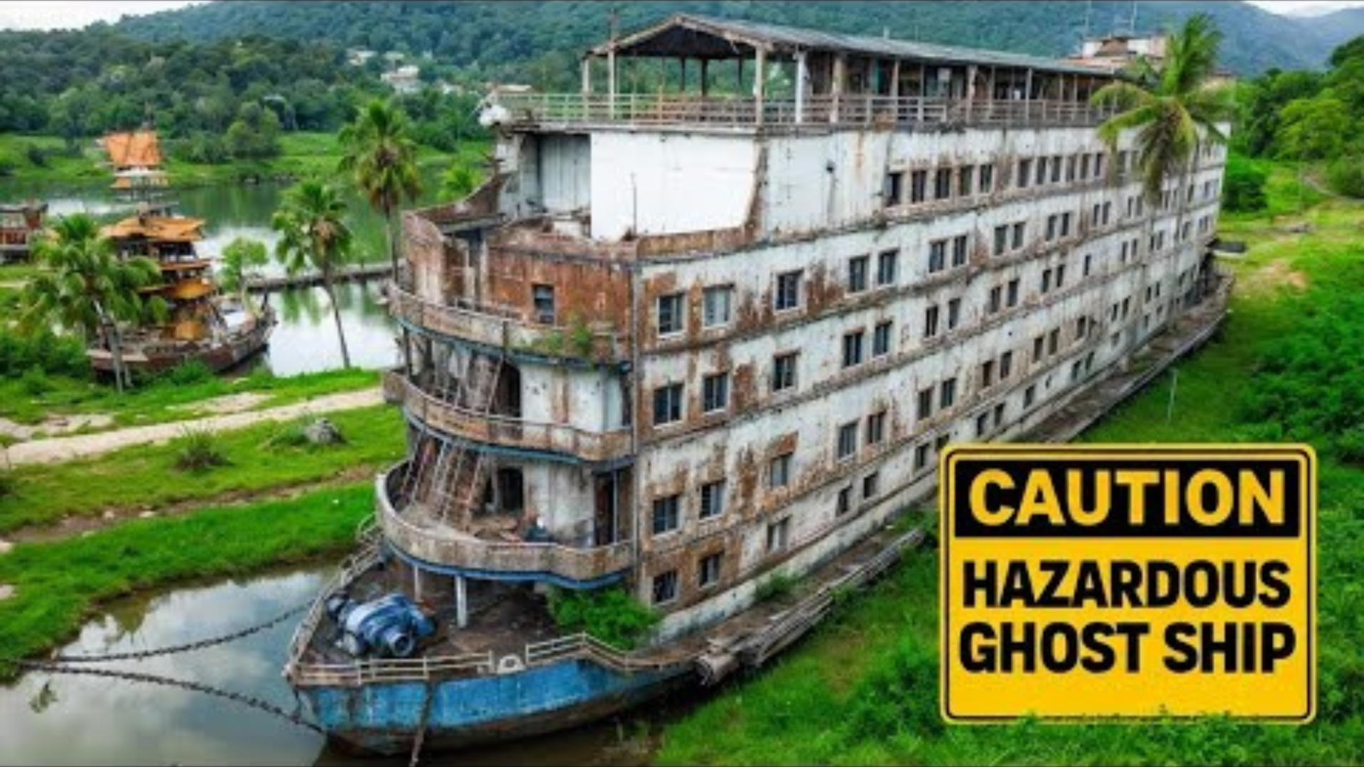 Inside Koh Chang's ghost ship