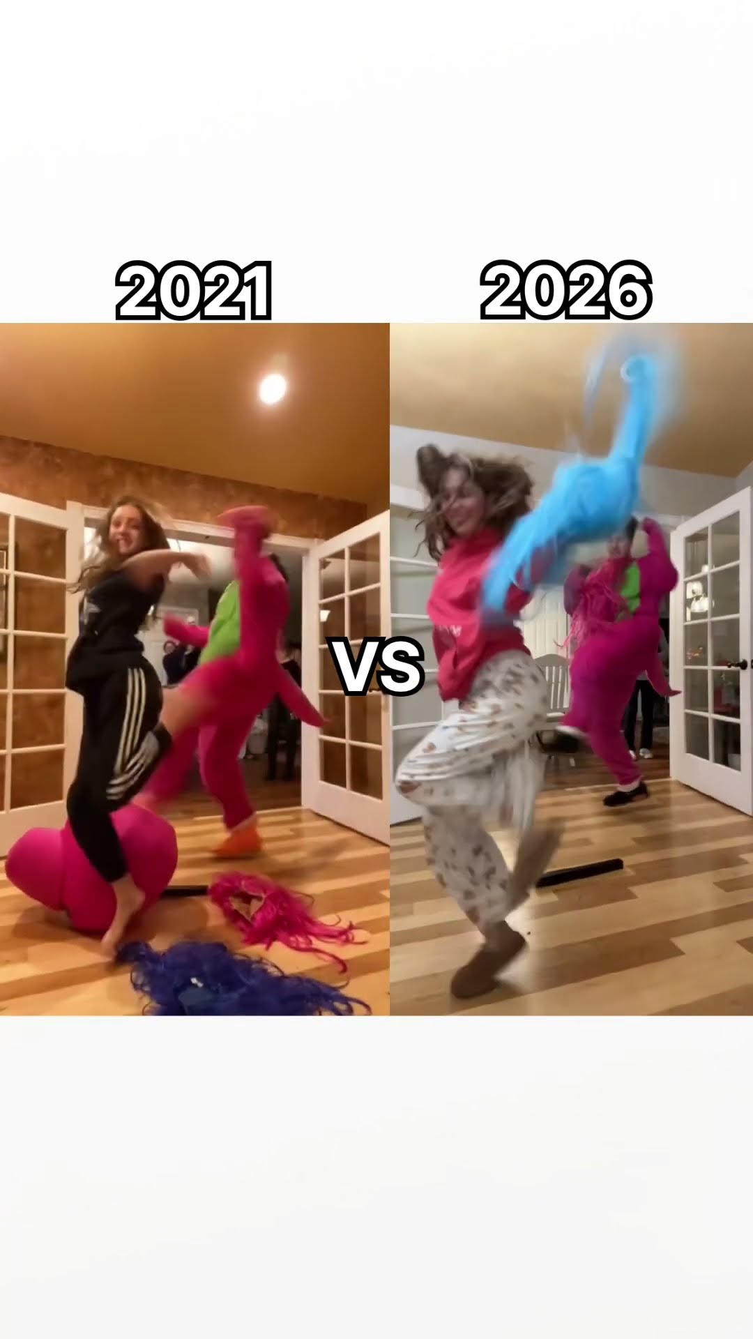 Then and now dance challenge!