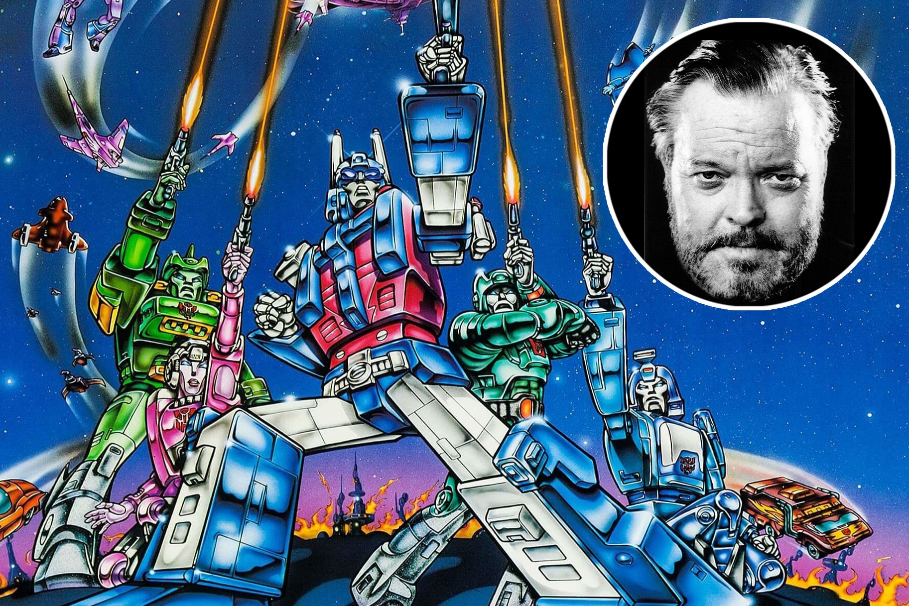 New book on animated Transformers movie delves into Orson Welles' last ...