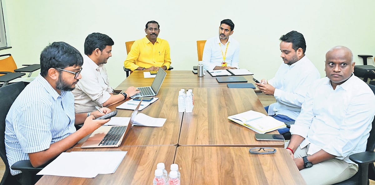 Minister Lokesh to TDP rank and file: Stick to party line and use tech