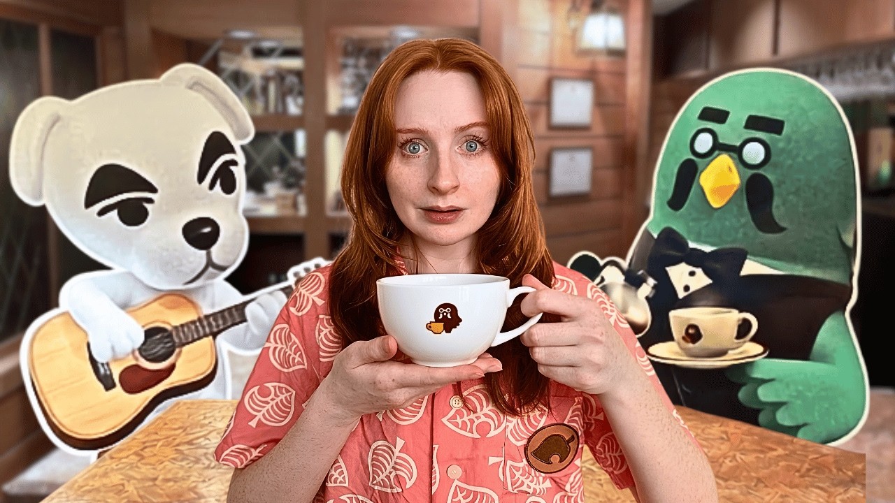 We stayed at an Animal Crossing hotel