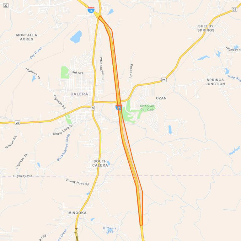 ALDOT closing 1 NB, SB lane of I-65 in Shelby County Thursday night for ...