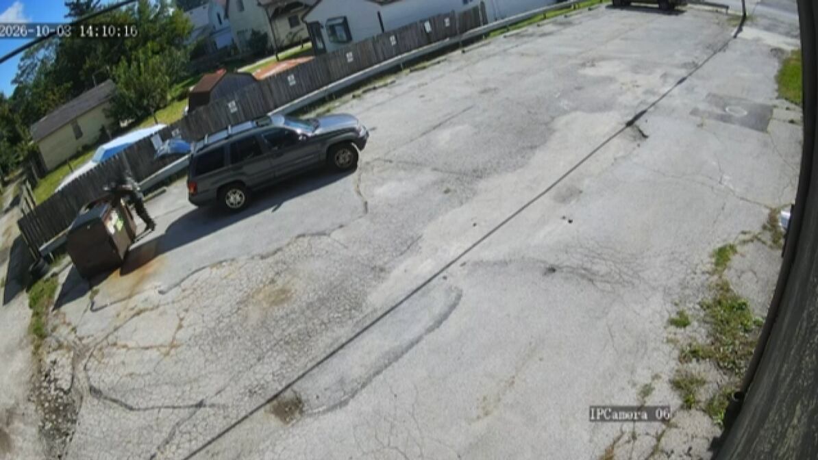 Man caught on video dumping trash at Toledo food pantry; organizers say it's draining donation funds