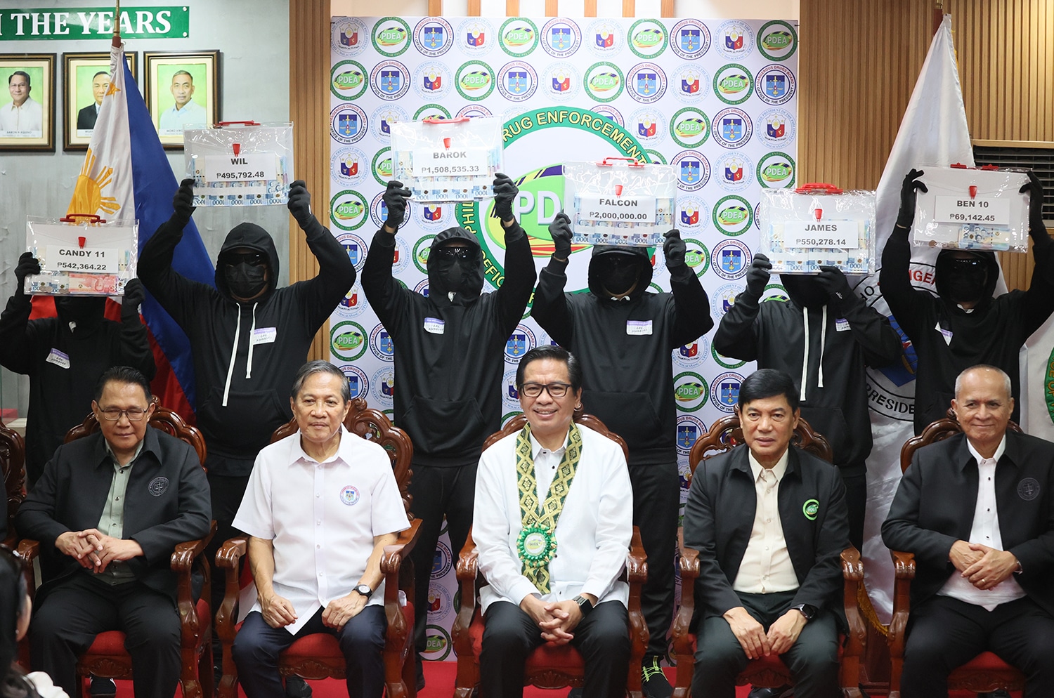 PDEA hands out P9.15M in rewards to 28 informants