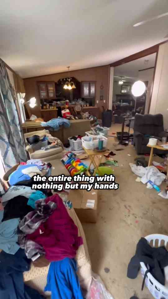 Taking on a solo hoarding cleanup challenge