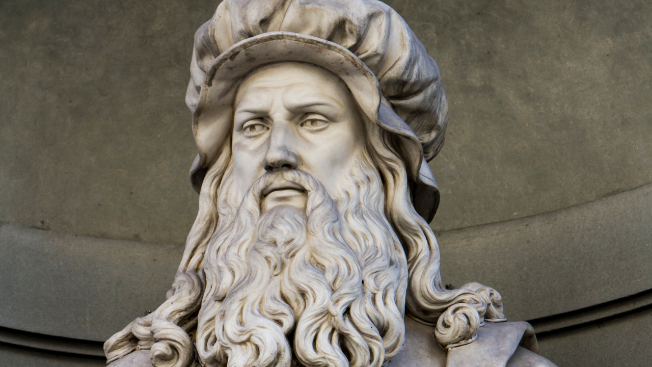 Leonardo da Vinci's quote says that real thinking is actual work ...