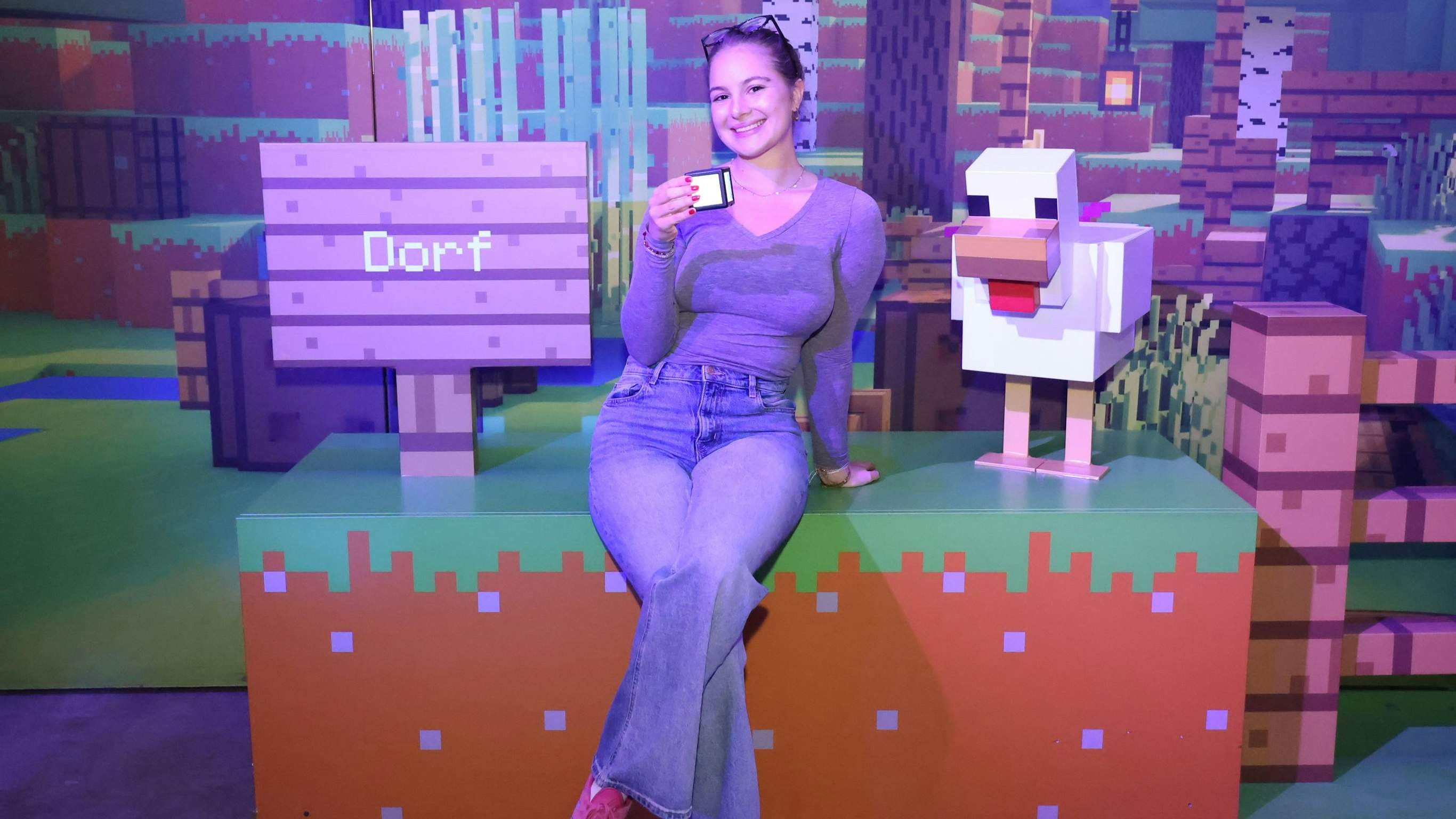 Nichts für Couchpotatoes! Minecraft gibt's nun in echt