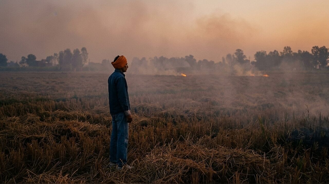 Punjab farm fires top 100 mark as harvesting season intensifies