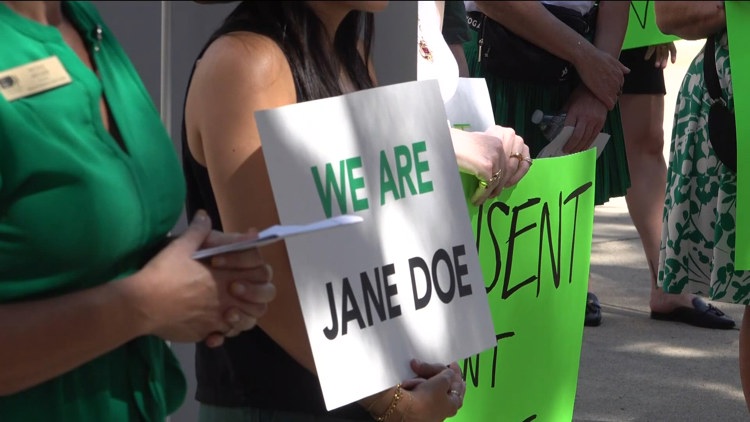 'Stop Sexual Violence Day' rally in San Diego calls for justice and accountability