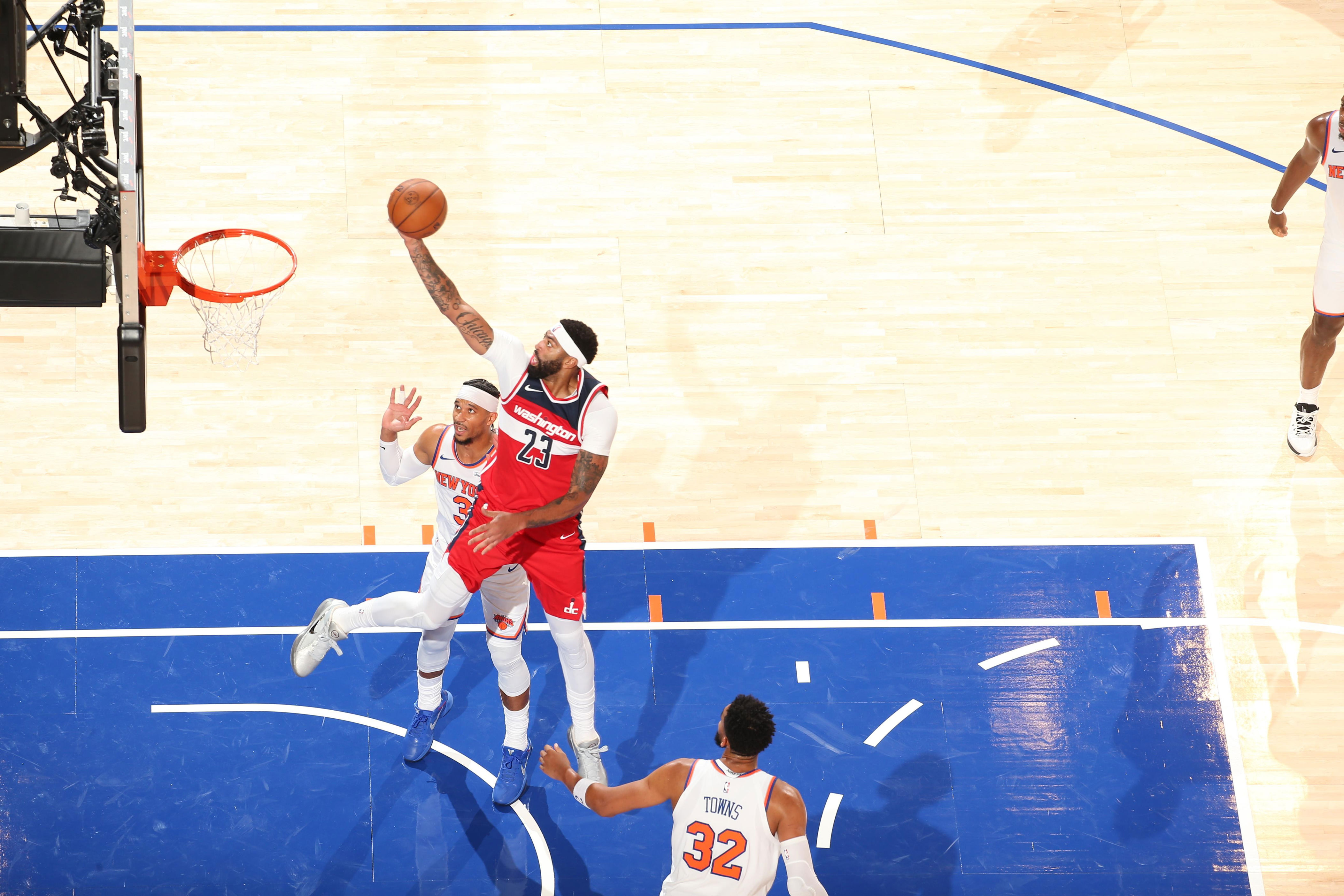 Wizards at Knicks final score: Washington comes back to win first ...