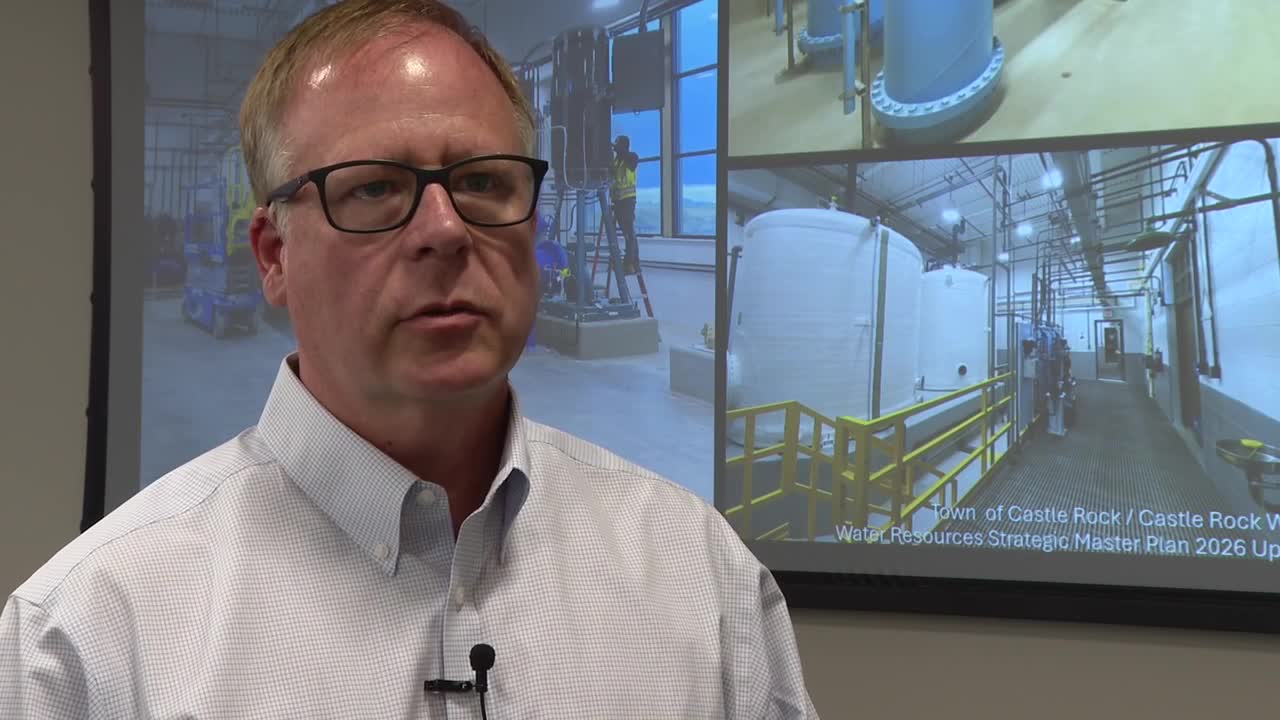 Castle Rock residents hear plans for town's water supply