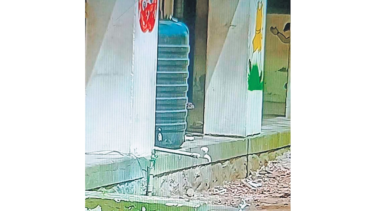 Human faeces found in Govt school water tank in Dindigul, case filed
