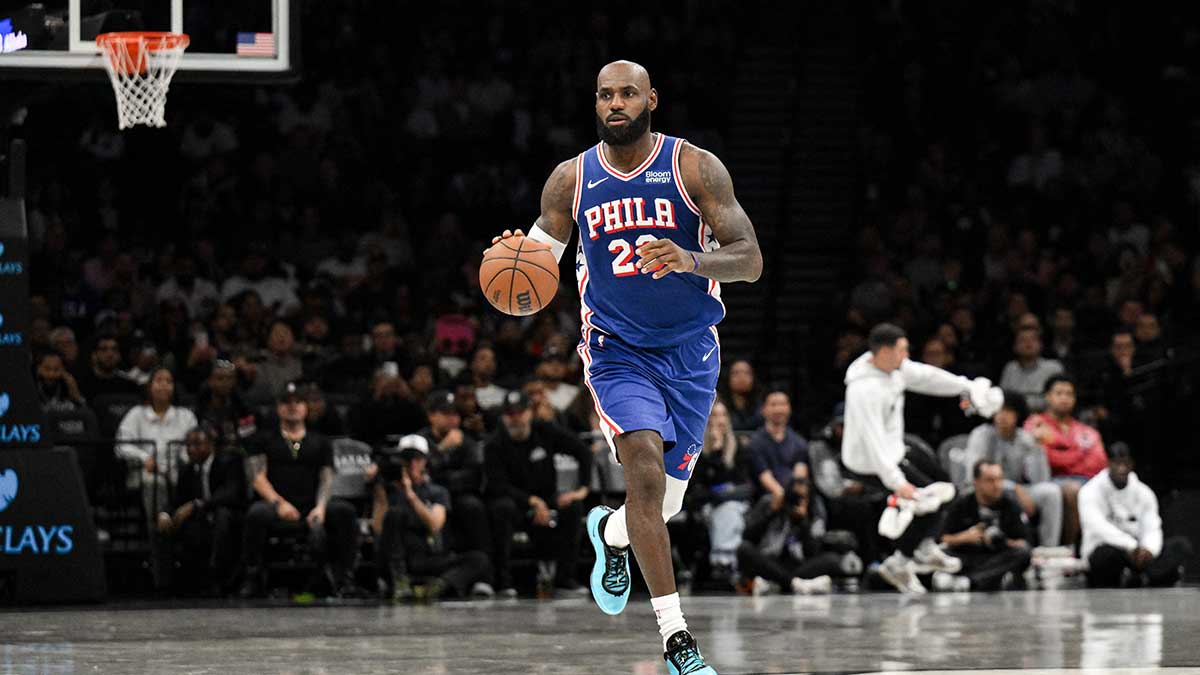 Which LeBron James adjustment helped 76ers stop Karl-Anthony Towns ...