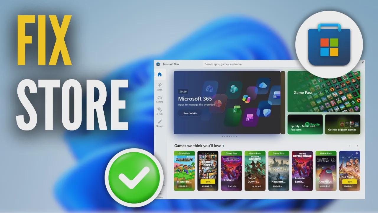 How to fix Microsoft Store not working in Windows 11