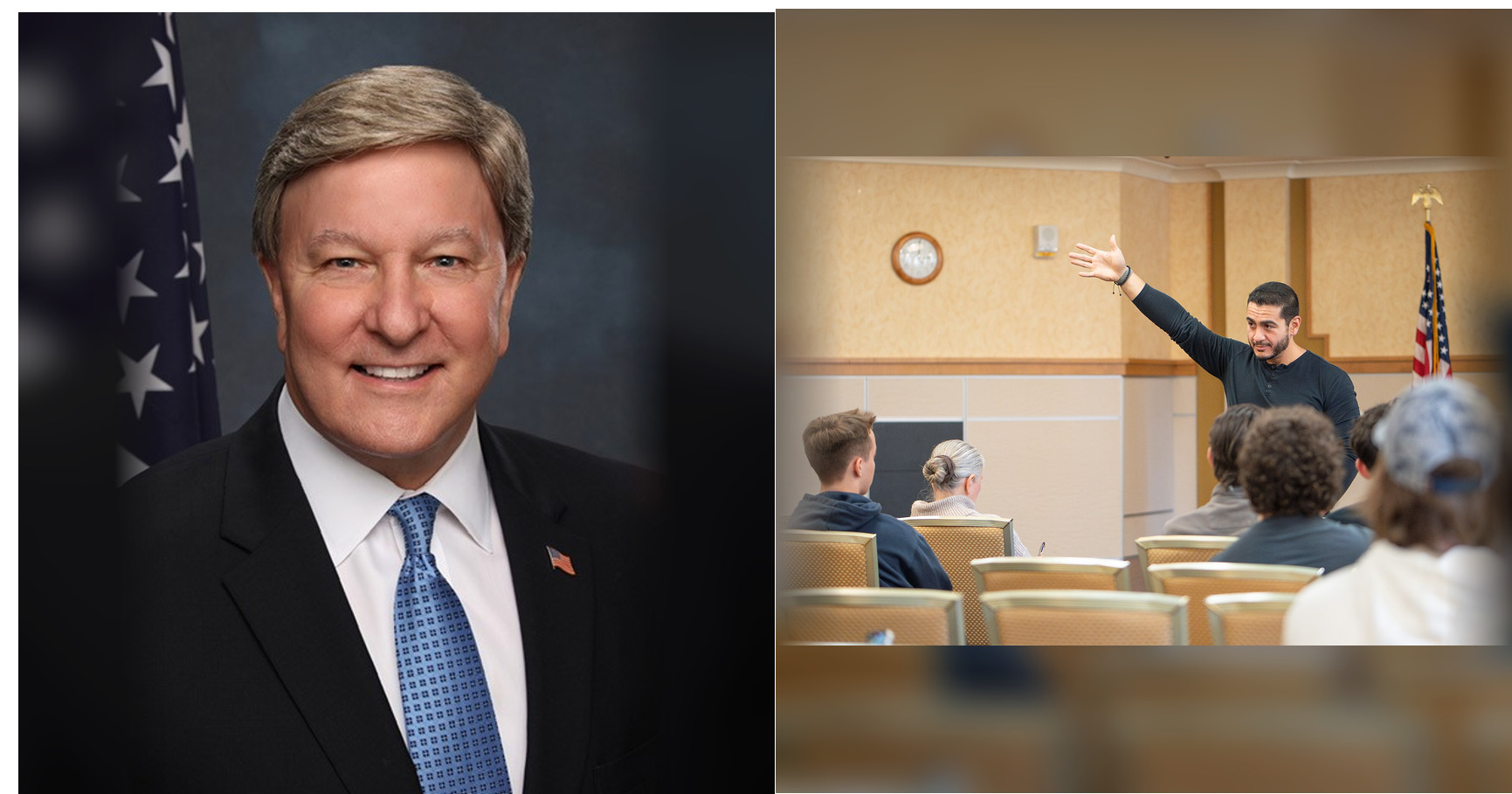 Michigan Senate rivals kept arguing through a commercial break ...