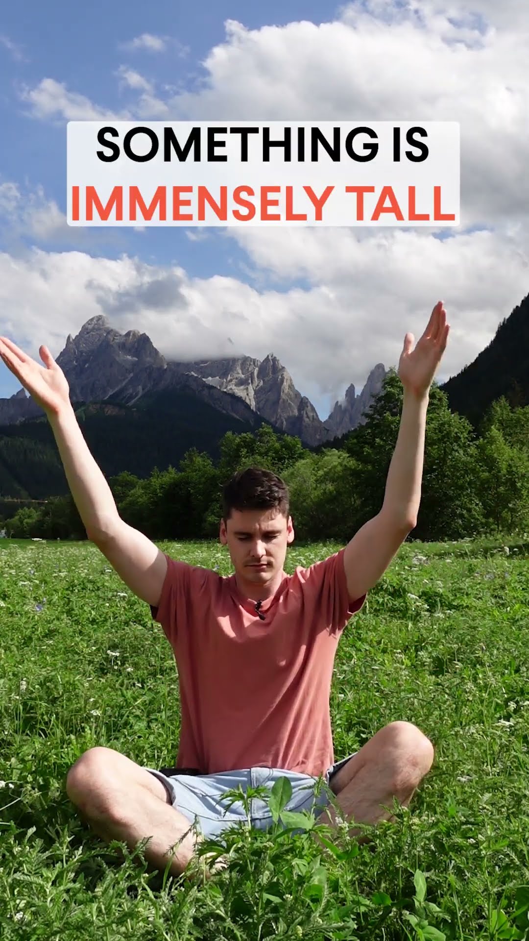 Learn ADVANCED ADJECTIVES by the Dolomite Mountains