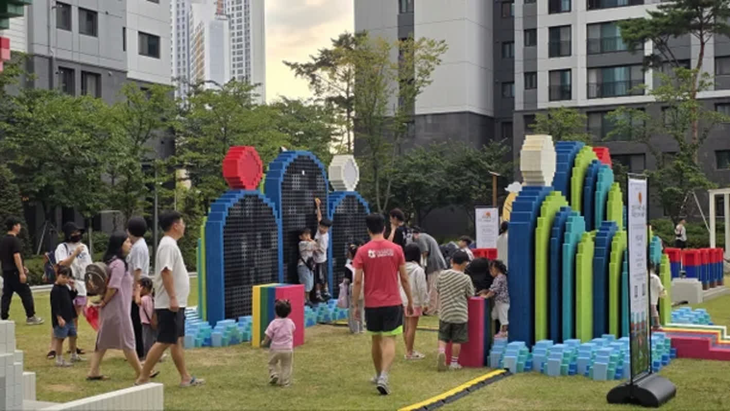 대우건설, 단지 내 체험형 주거 서비스 푸르지오 팝업가든 도입