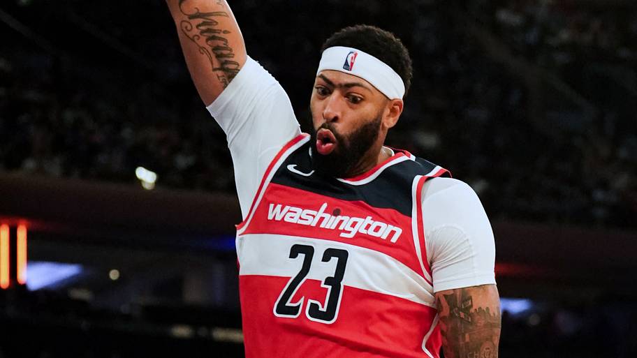 Anthony Davis flashes 3-point range that boosts his Warriors trade appeal
