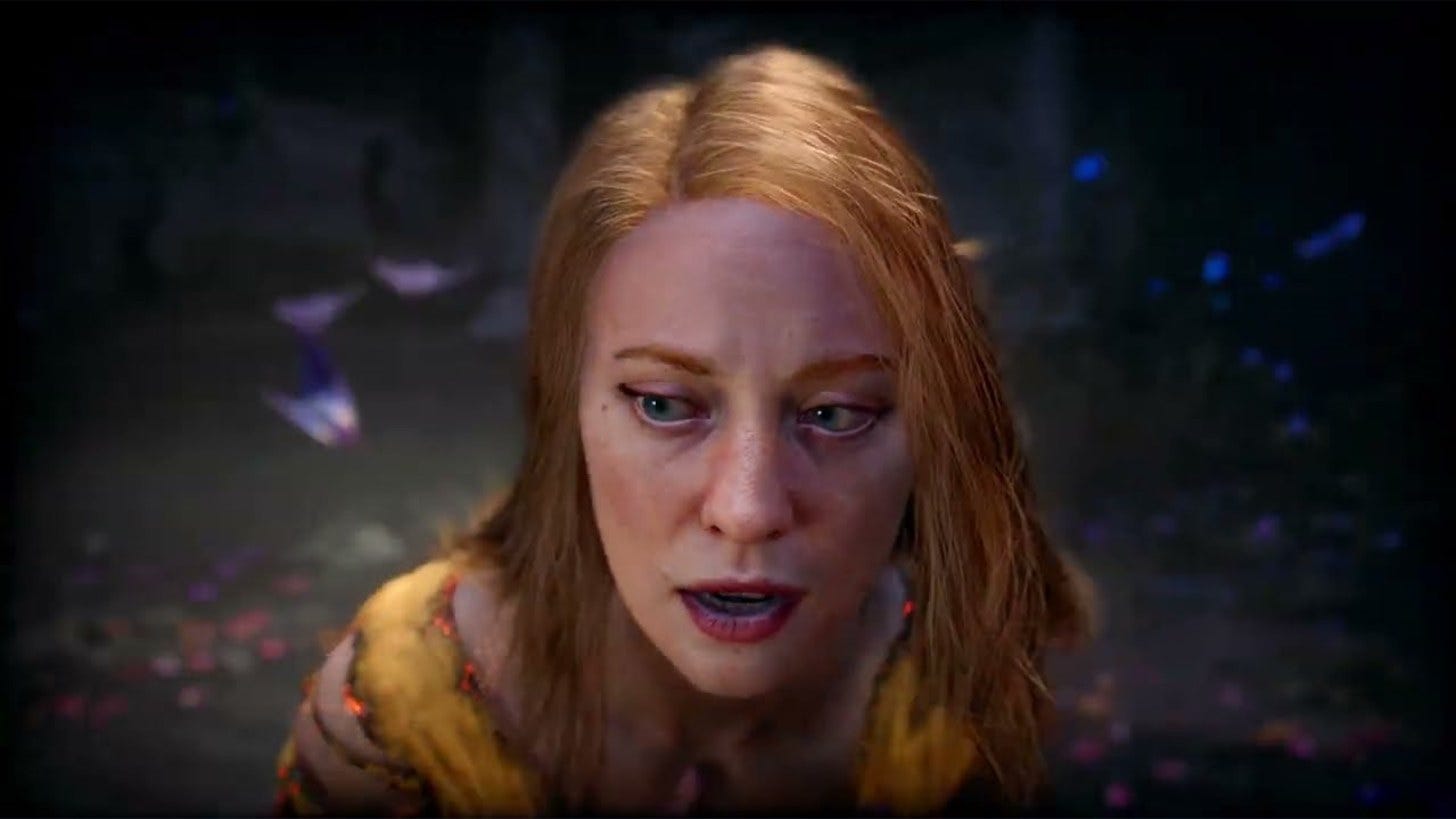 God of War Laufey fans say Faye's model is the problem, not Deborah Ann ...