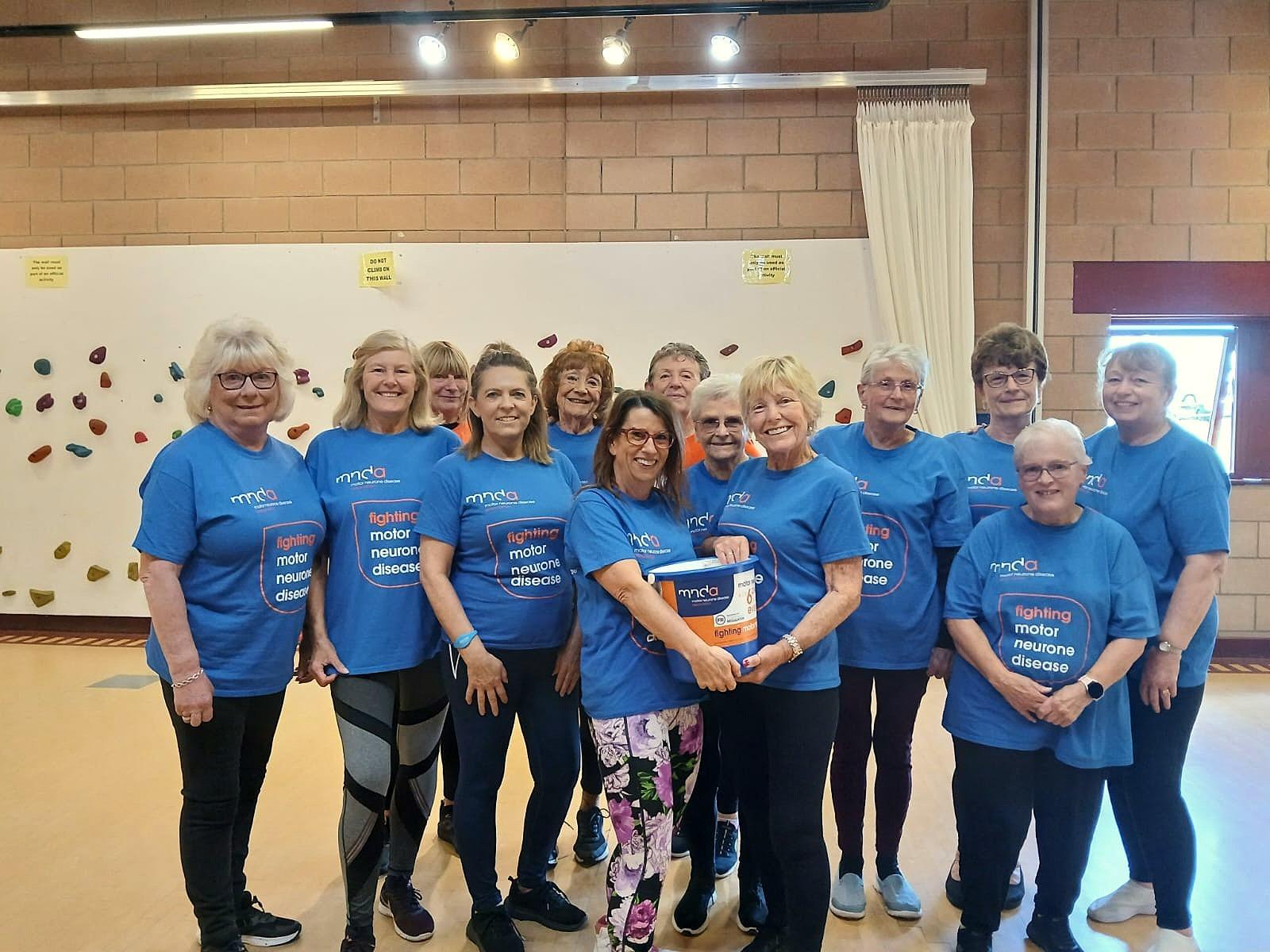 Hartlepool ladies' exercise group celebrates raising over £10,000 for ...