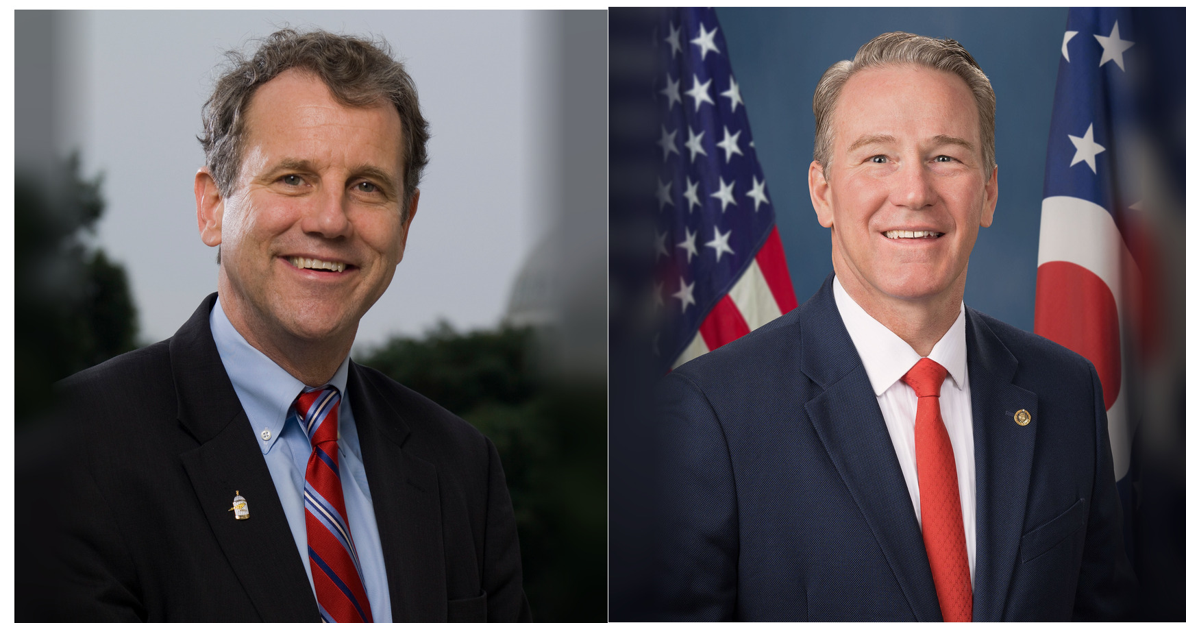 Brown opens 6-point lead over Husted in Ohio Senate race