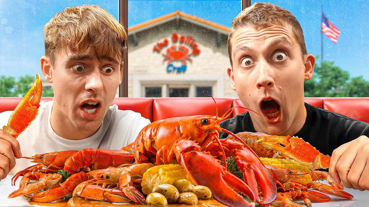 We took on the ultimate southern seafood boil at The Boiling Crab!