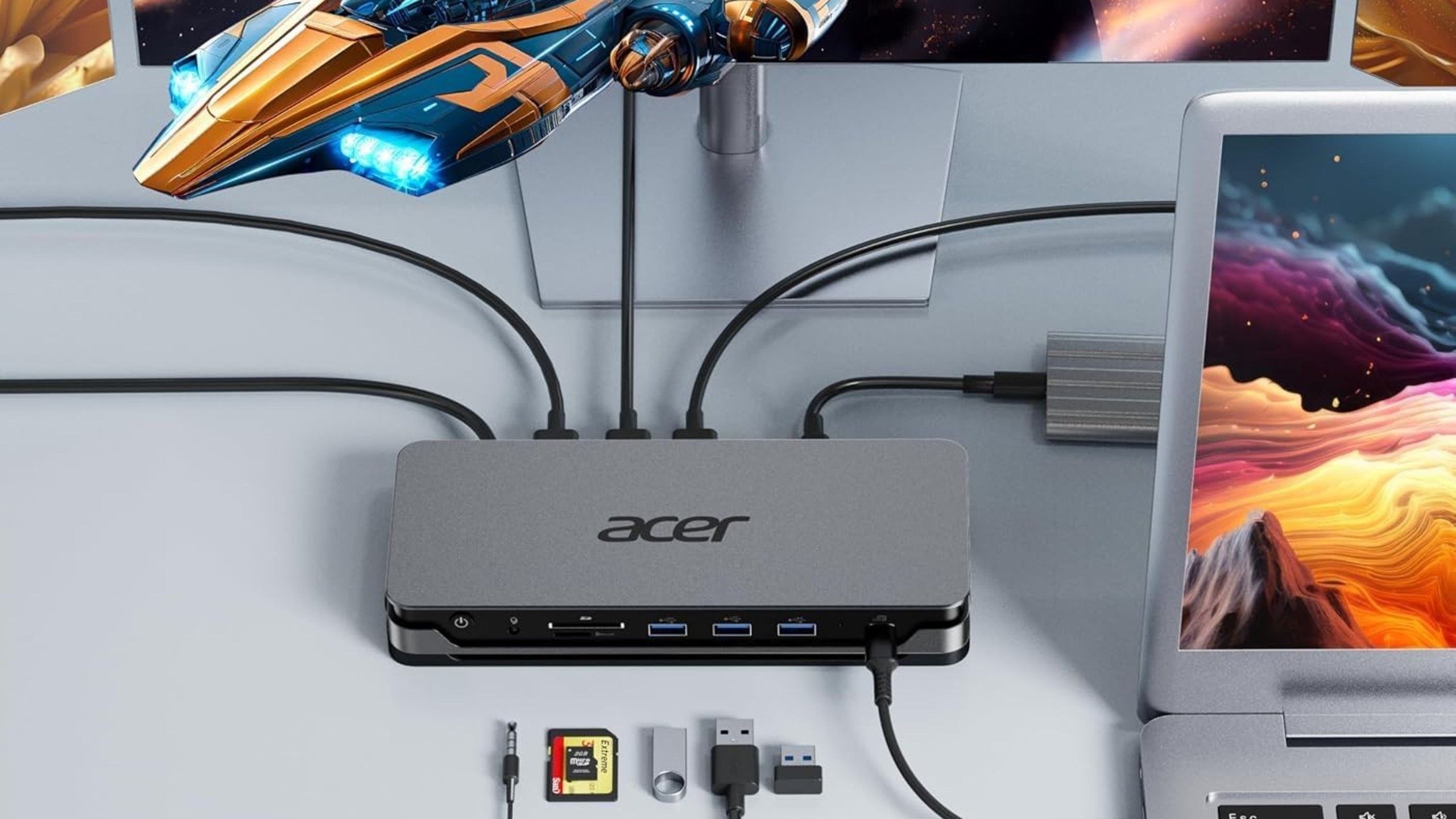 Acer's 13-in-1 laptop docking station upgrades your laptop for under $100