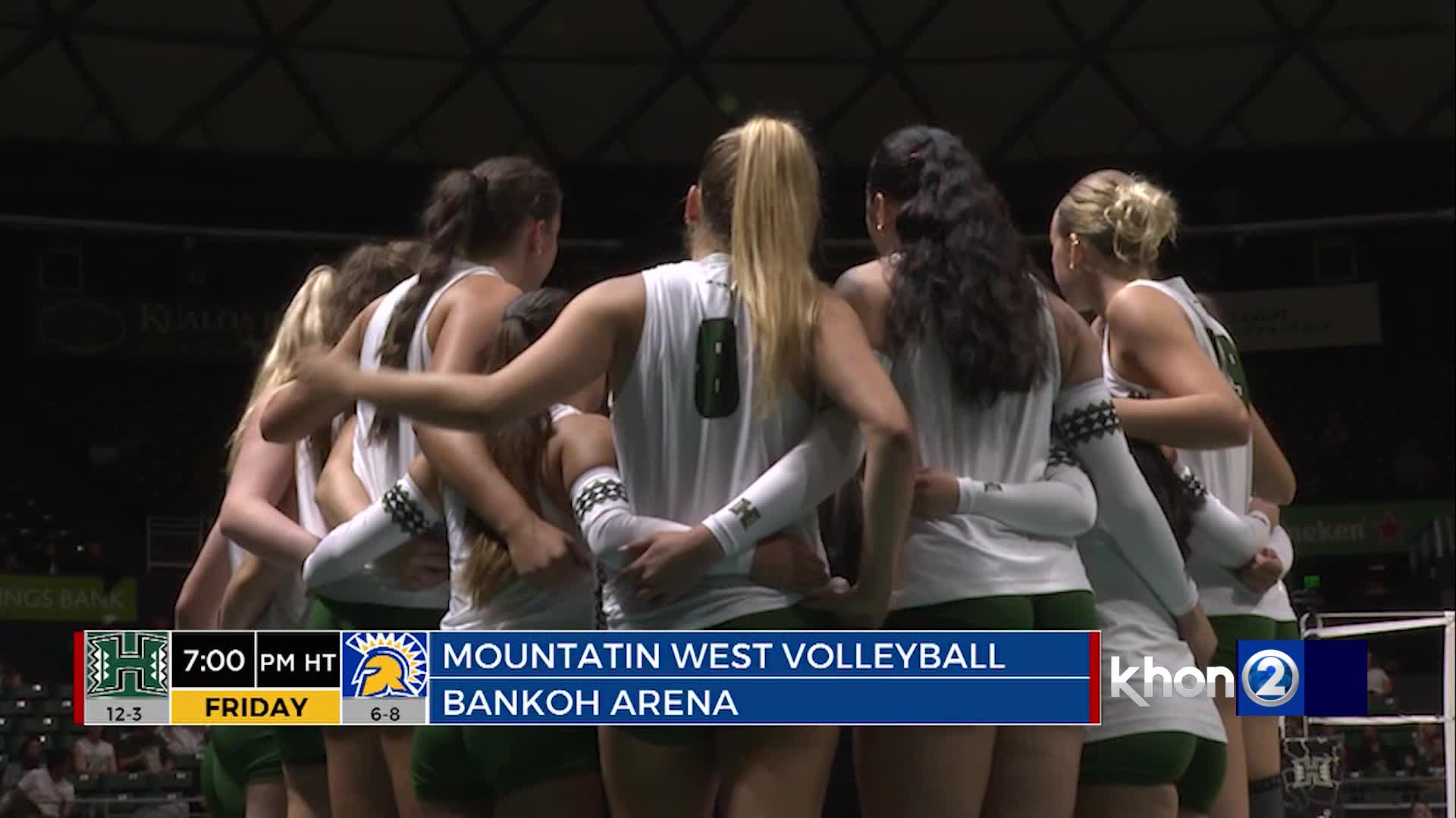 Rainbow Wahine volleyball looks to extend winning streak against San ...