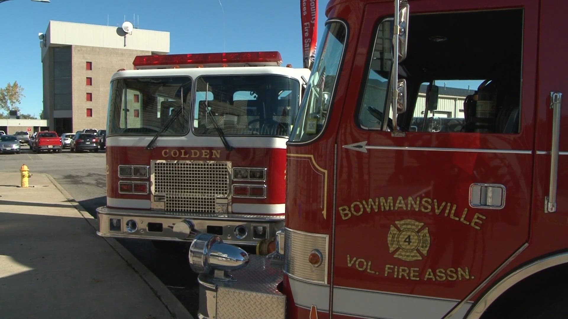 Erie County fire academy gets two engines