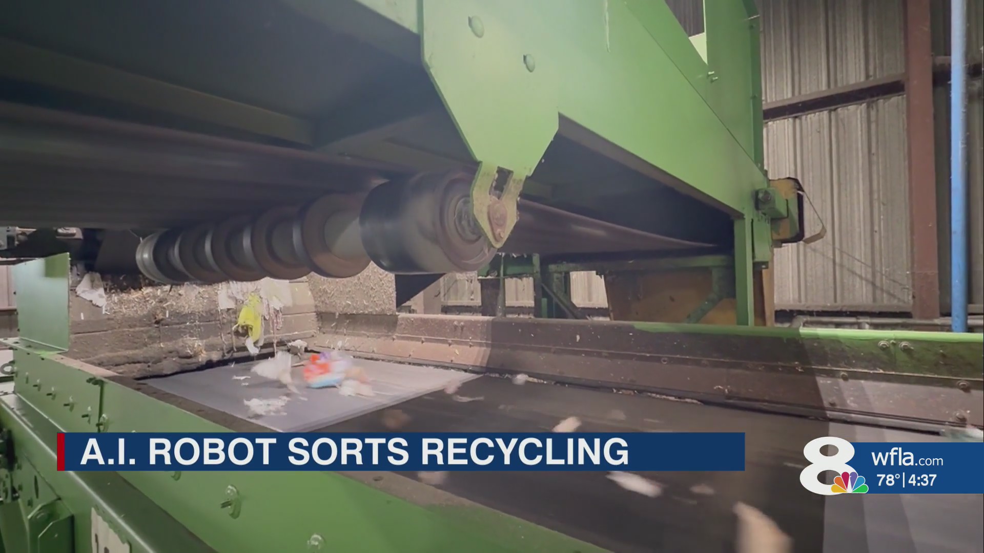 AI robot that sorts trash into recycling debuts in Sarasota County