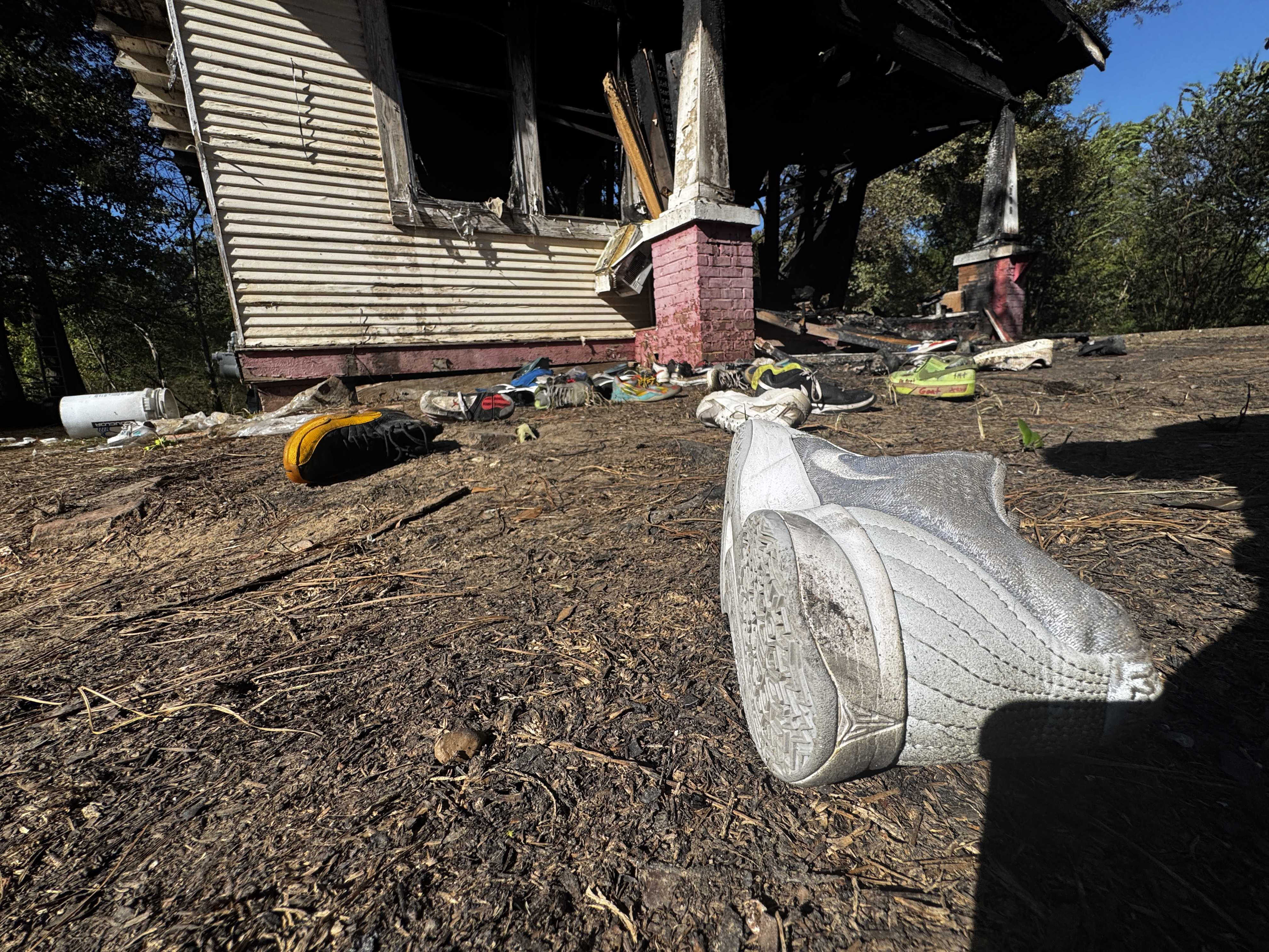 Roof of burning Edwards home collapses on 4-year-old boy