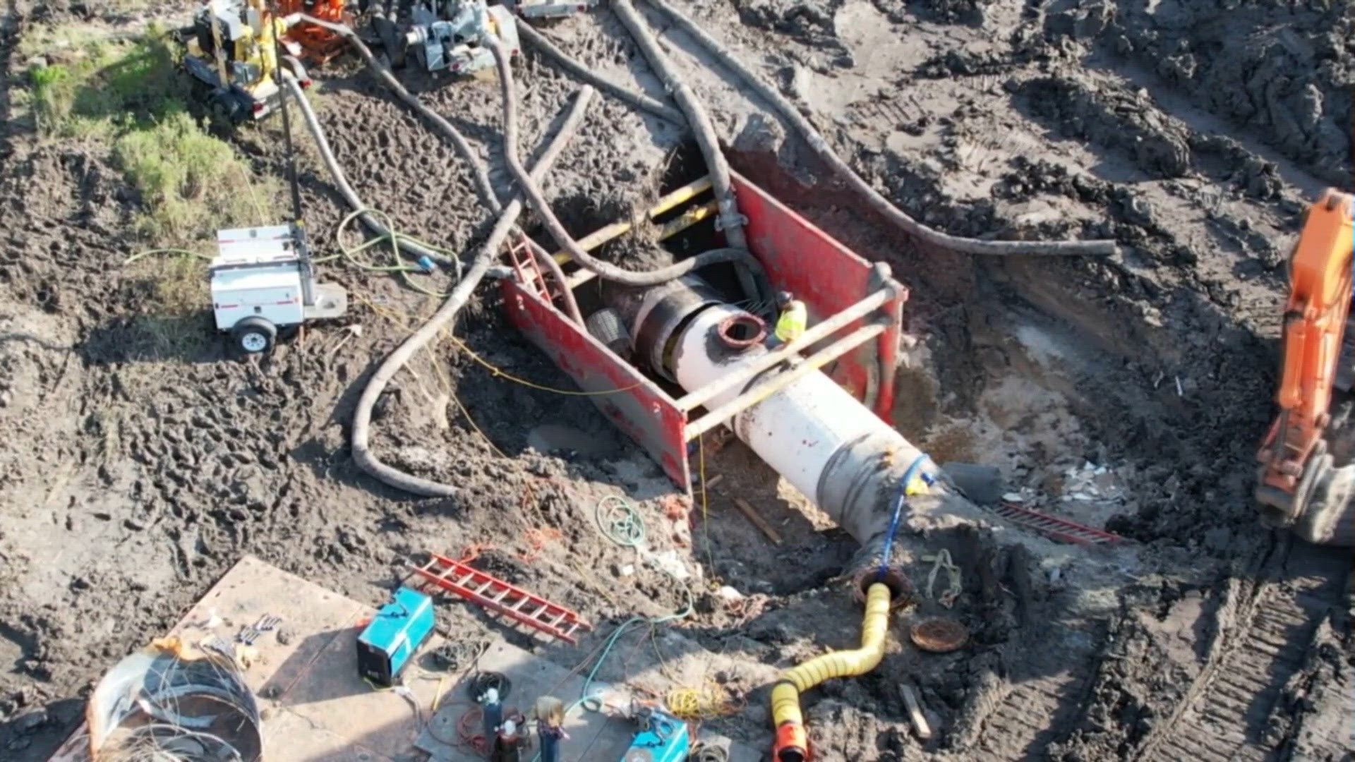 Mary Rhodes pipeline gradually returning to service after repairs
