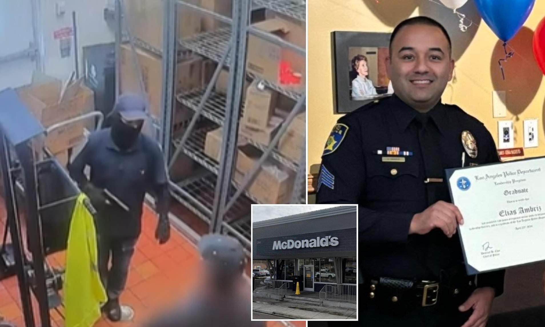 Newly released footage shows cop shoot McDonald's worker dead after he ...