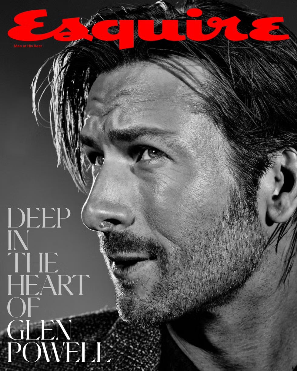 Glen Powell’s politics refusal gets awkward as he blames a Paramount ...
