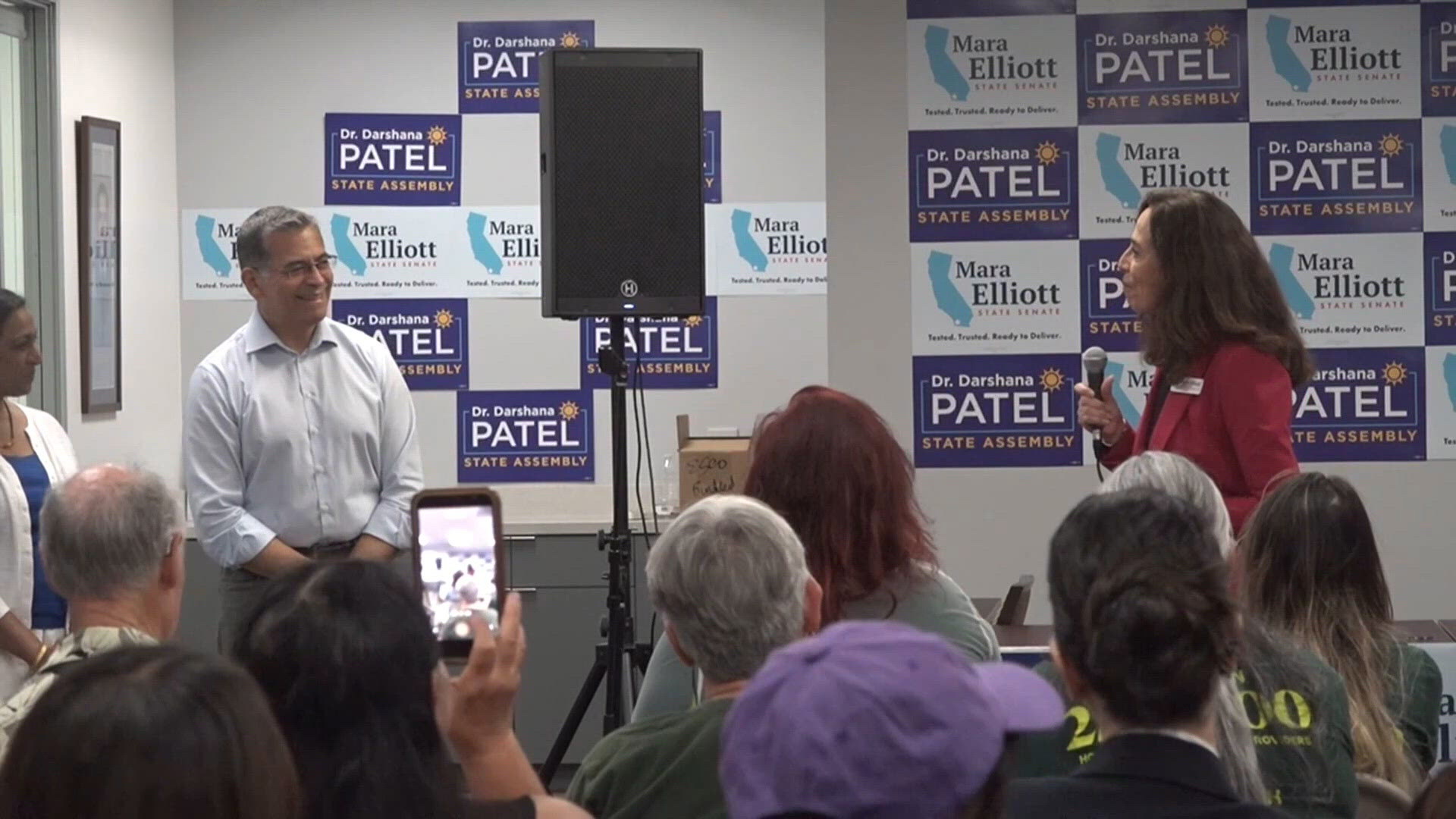 Xavier Becerra responds to criticism during Southern California ...
