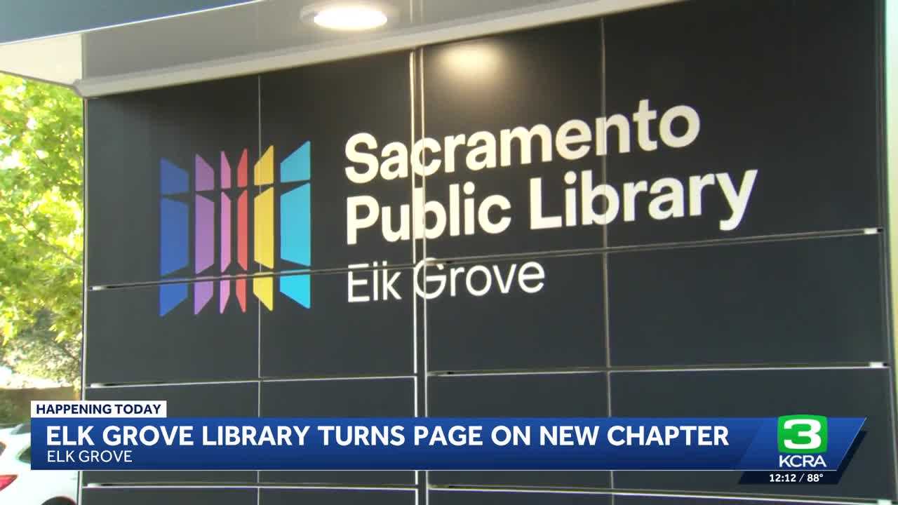'We're about information': New Elk Grove library opens with books and ...