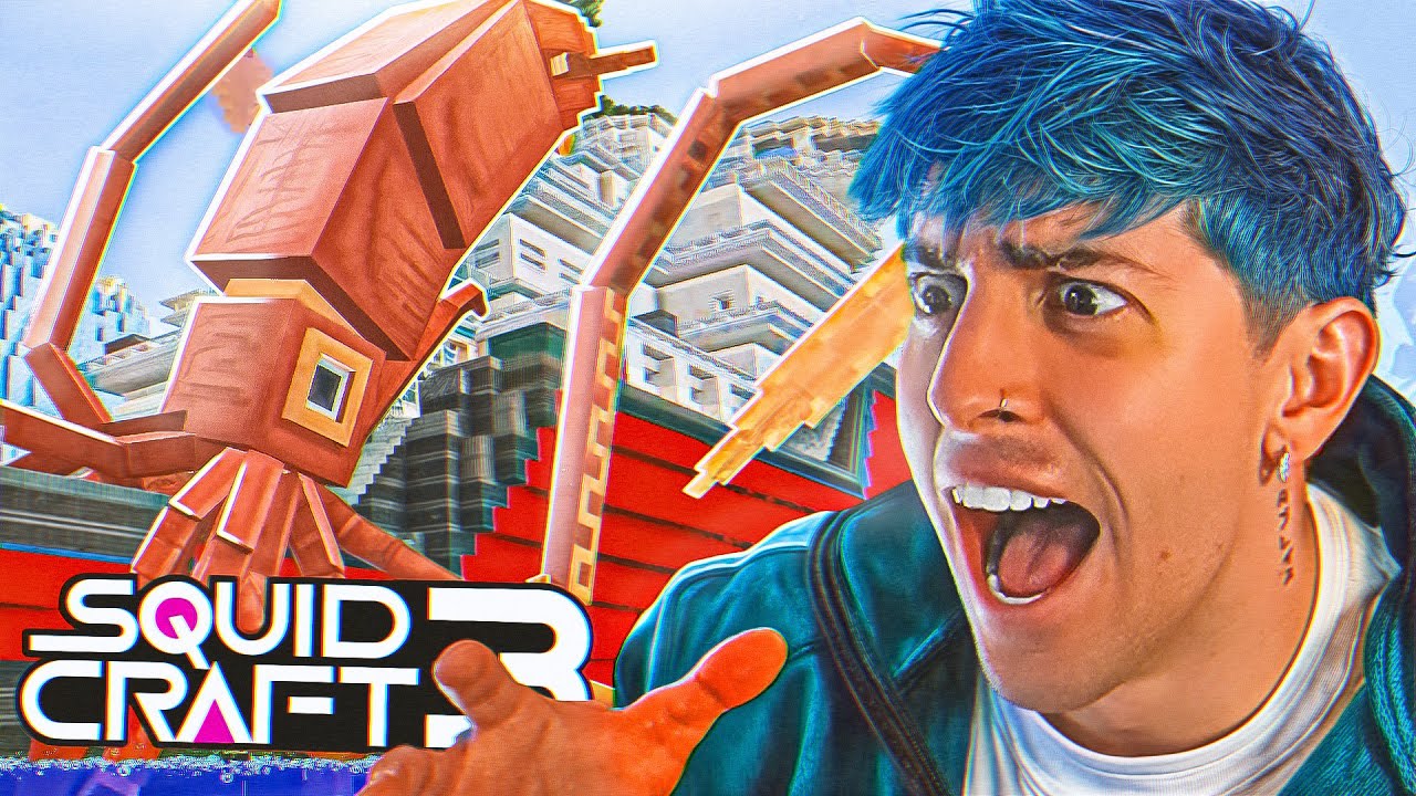 Día 2 de Squid Craft Games 3 en Minecraft