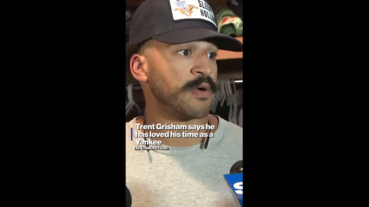 Trent Grisham says he has loved his time as a Yankee