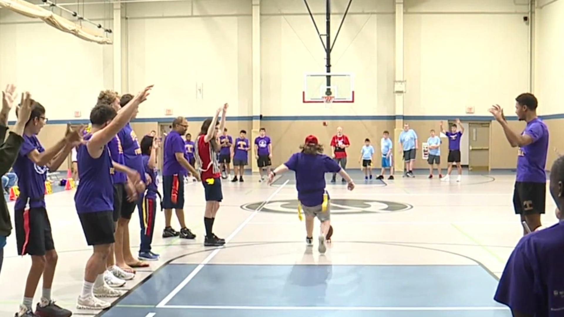 Ephrata football spreads joy and gives back through Challenger Program