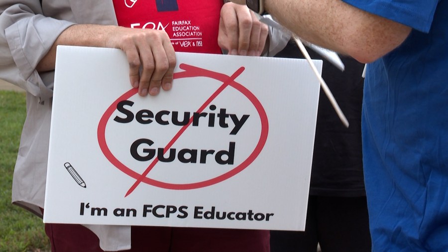 Teachers demand end to weapons monitoring duty in Fairfax County Public Schools