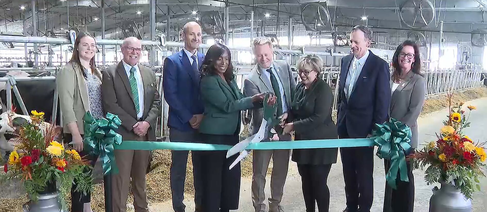 MSU dedicates new dairy teaching and research center