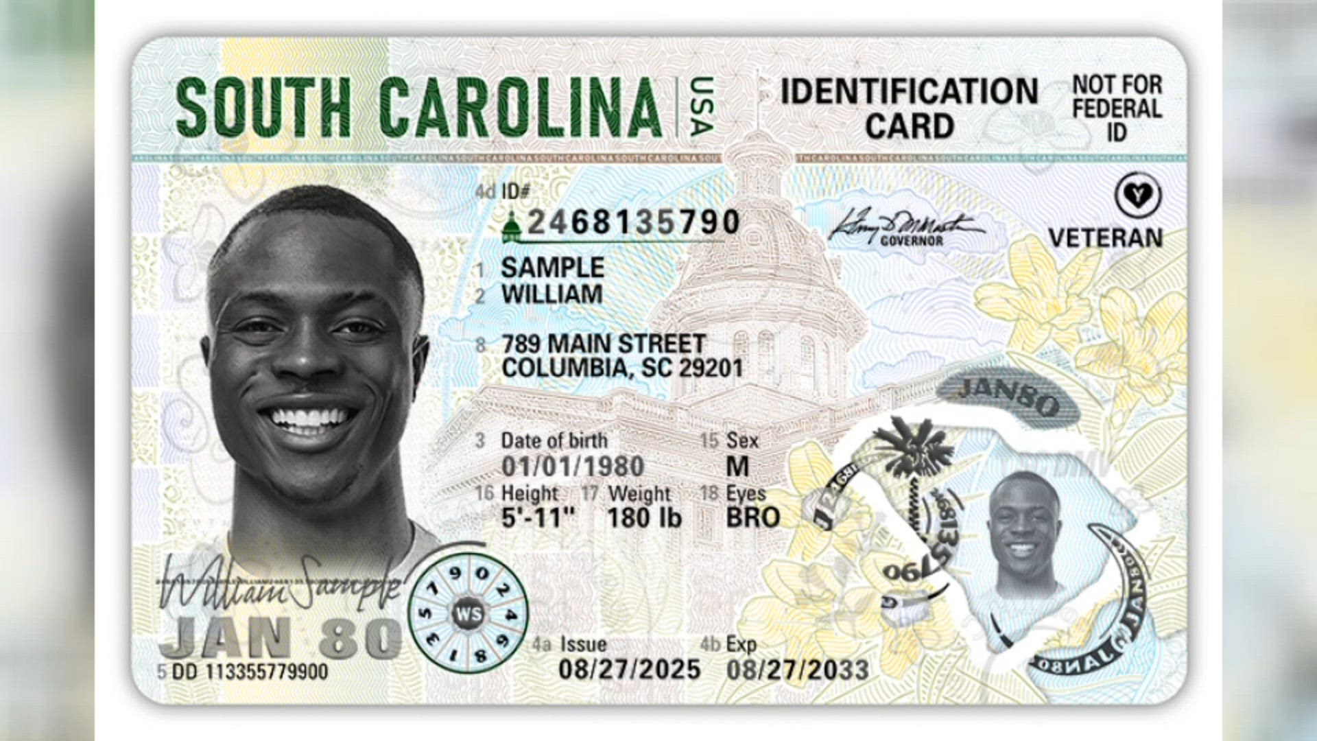 New South Carolina driver's licenses and driver's have thoughts