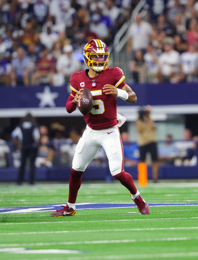 Is Jayden Daniels playing Week 5? Commanders OC reveals QB's status